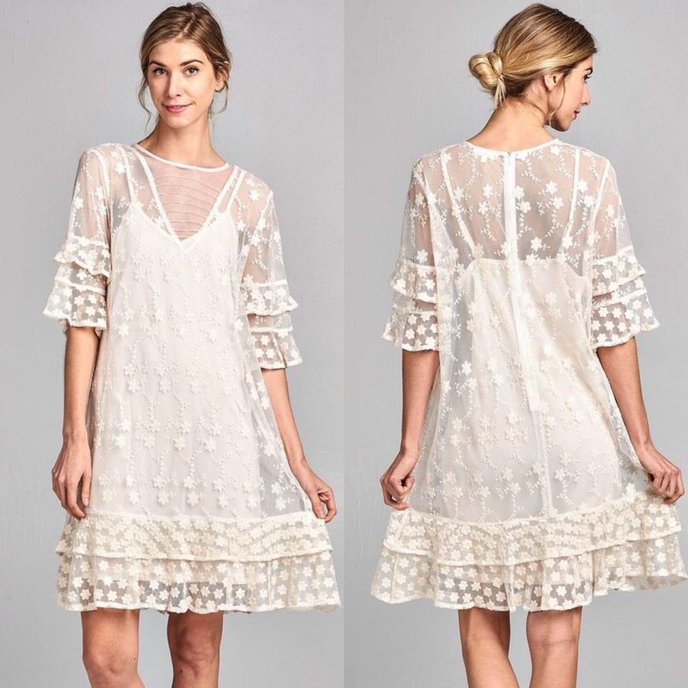SALE!! The Garden Tea Lace Dress
